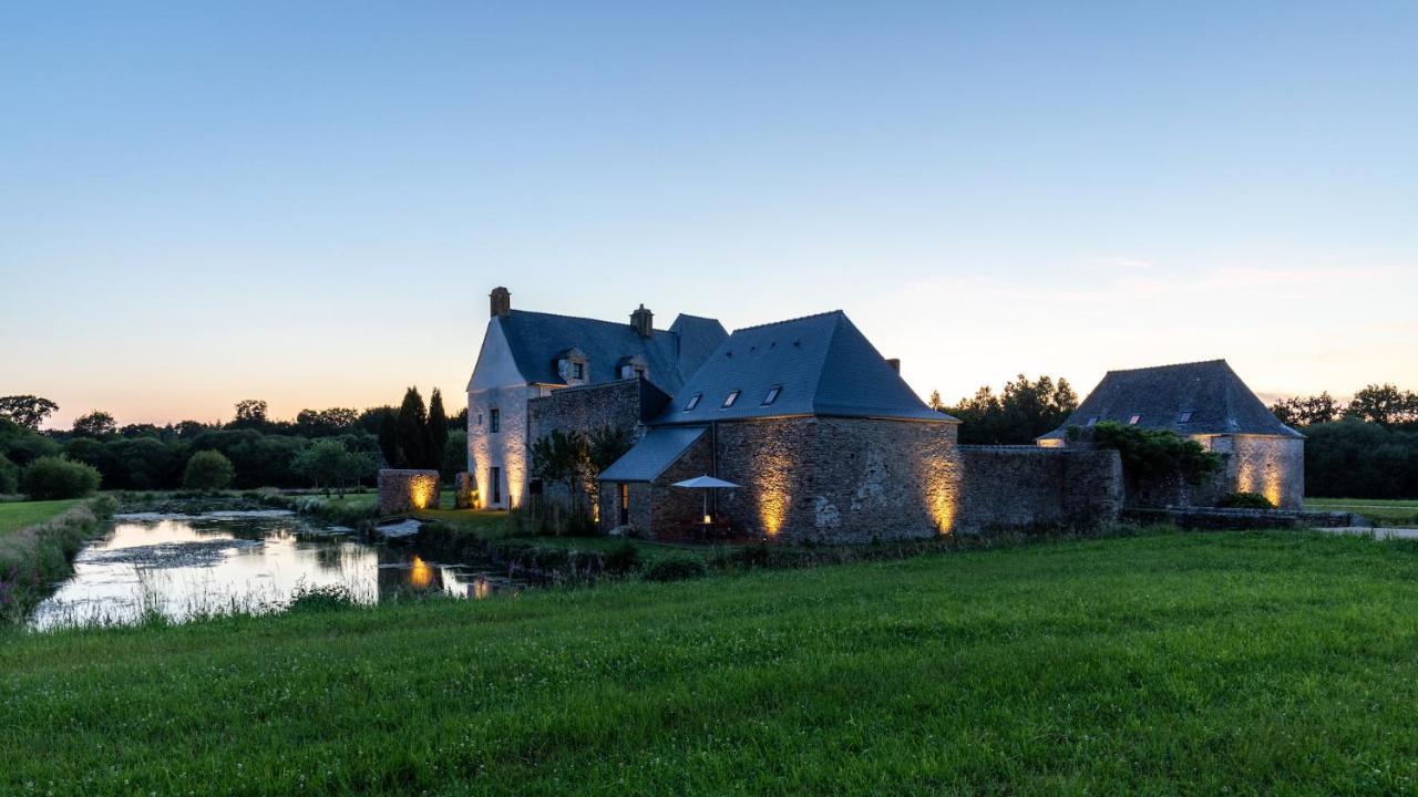 Manoir Du Guern Bed and Breakfast Pluvigner Exteriör bild